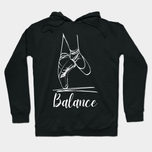 Ballet Dance Balance Tip toes pointé Hoodie